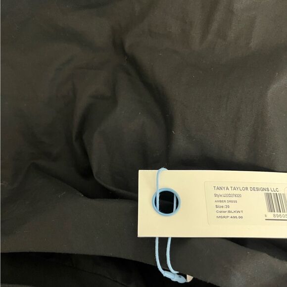 TANYA TAYLOR "Amber" Embroidered One Shoulder Mini Dress Plus Size 20 $495 - Picture 12 of 14
